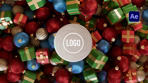 Videohive Christmas Orbit Logo
