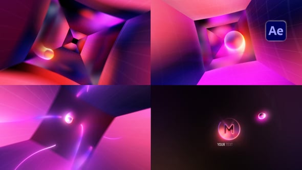 Videohive Gradient Tunnel Logo