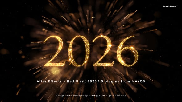 Videohive New Year Countdown 2026 60898593