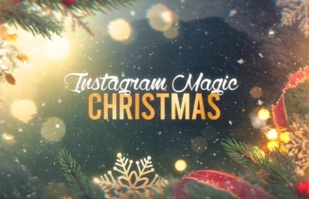 Videohive Magic Christmas – Instagram Slideshow