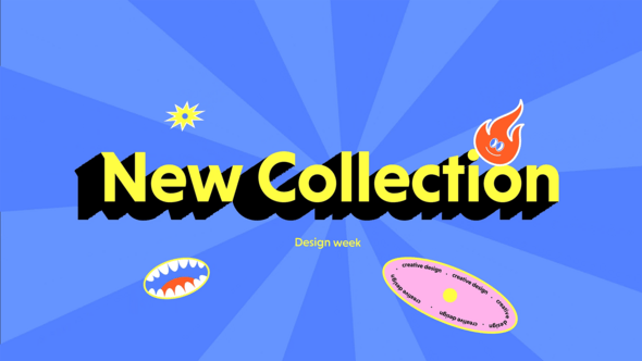 Videohive Colorful Typography Intro 61084276