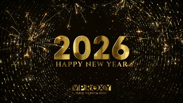 Videohive Happy New Year 2026 Greetings