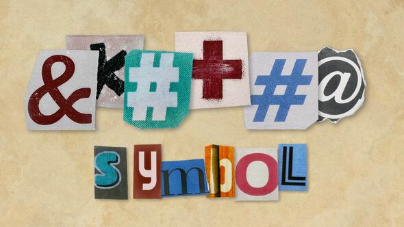 Videohive Ransom Letters – Symbols Ransom