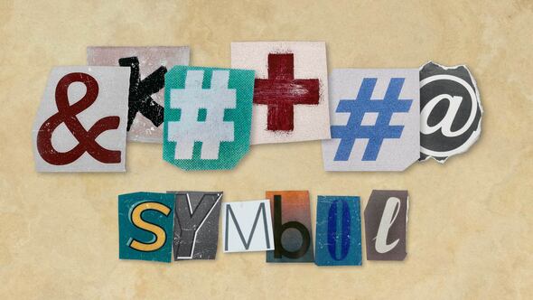 Videohive Ransom Letters – Symbols