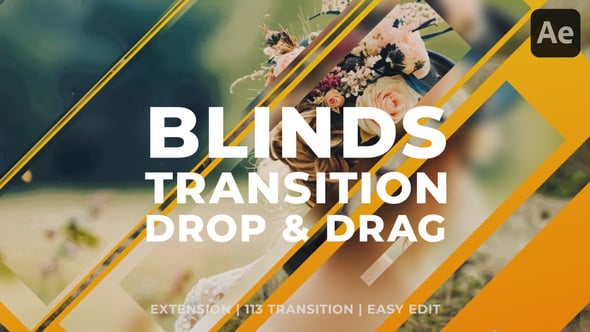 Videohive Clean Blinds Transition 61379265