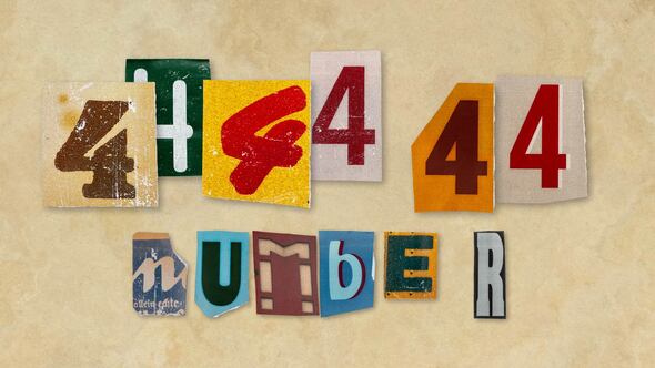 Videohive Ransom Letters – 4 Number