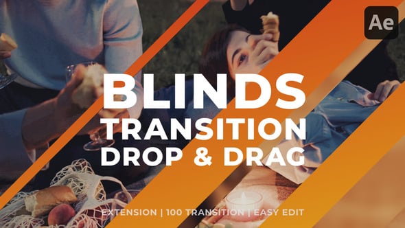 Videohive Clean Blinds Transition Pack