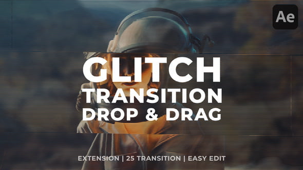 Videohive Glitch Transition 61267267