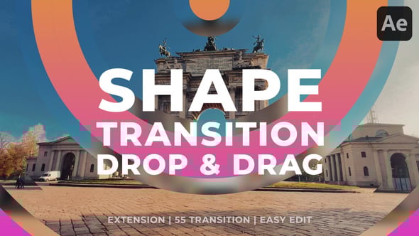 Videohive Shape Circle Transition 61322205