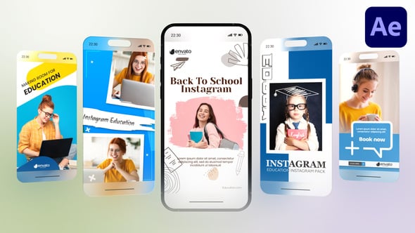 Videohive Instagram – Education 01