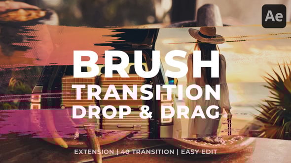 Videohive Brush Transition 61322139