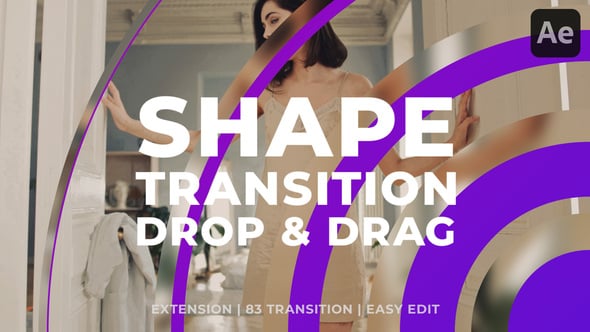 Videohive Shape Circle Transition 61422636