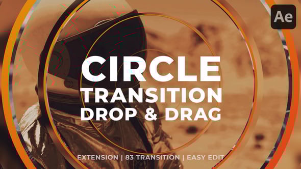 Videohive Clean Circle Transition 61417424