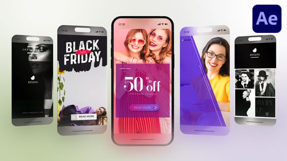 Videohive Minimal Instagram Stories 61146129