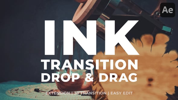 Videohive Ink Transitions 61218949