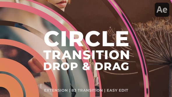 Videohive Clean Circle Transition