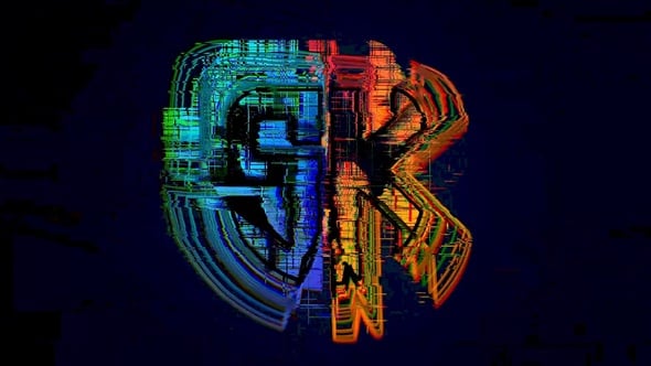 Videohive Logo Glitch Reveal