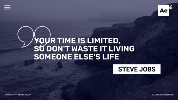 Videohive Modern Quotes Titles /Ae