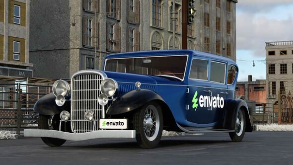 Videohive Retro Classic Car