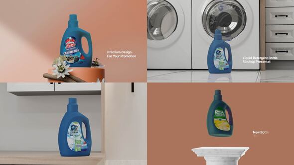 Videohive Liquid Detergent Bottle