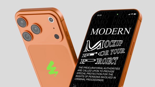 Videohive Phone 17 Pro Max Mockup | App promo V.2