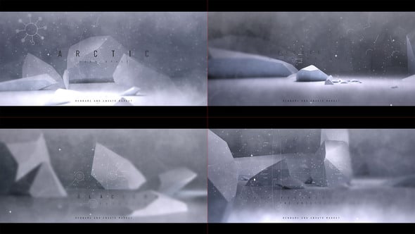 Videohive Glaciers Intro