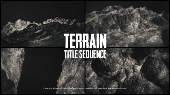 Videohive Terrain Title Sequence