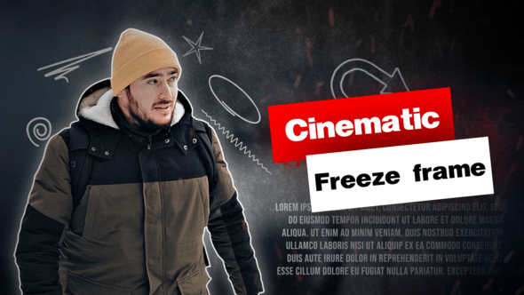 Videohive Cinematic Freeze Frame