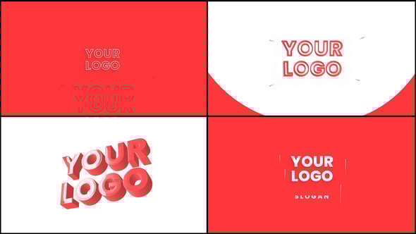 Videohive Minimal 3D Logo Reveal 61400168
