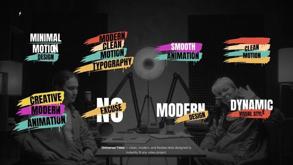 Videohive Universal Titles | After Effects