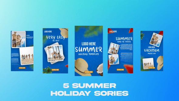 Videohive Summer Holiday Stories