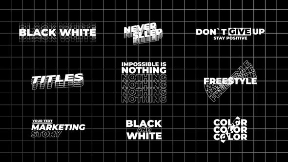 Videohive Dynamic Titles | AE 57578043