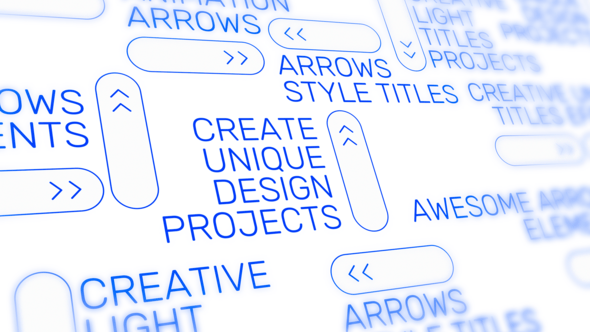 Videohive Text Arrow Animation