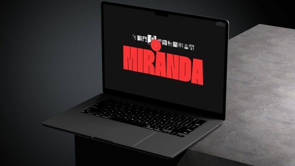 Videohive Dark Mode Laptop Mockup