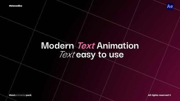 Videohive Text Animation 57567019