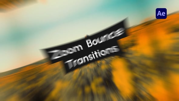 Videohive Zoom Bounce Transitions