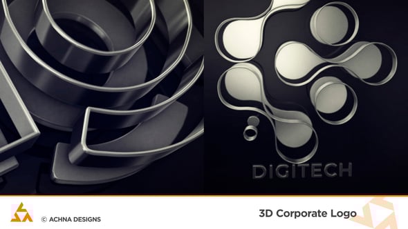 Videohive 3D Corporate Logo 58106733