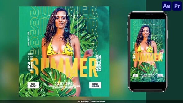 Videohive Night Club Flyer v33