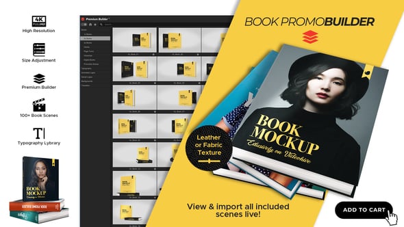 Videohive Book Promo Builder v3