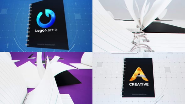 Videohive Business Notebook Reveal