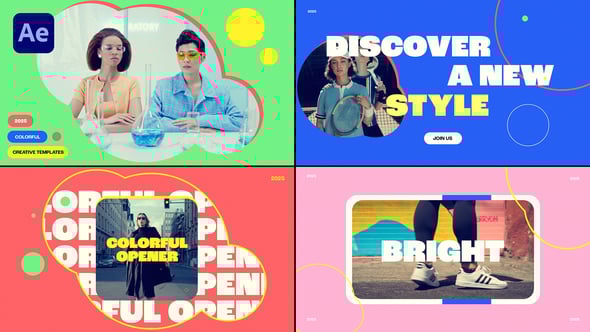 Videohive Intro – Colorful Intro