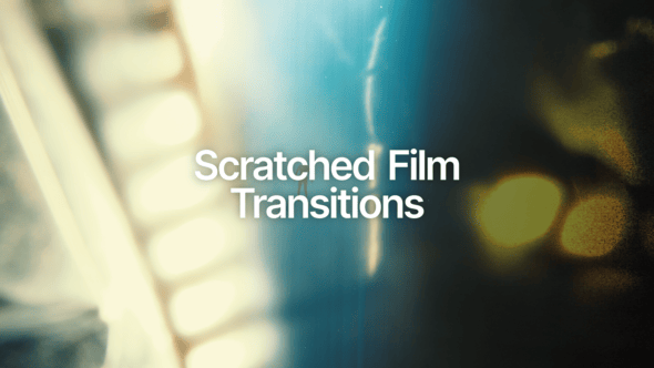 Videohive Scratched Film Transitions