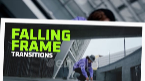 Videohive Falling Frame Transition