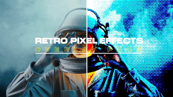 Videohive Retro Pixel Effects Pack