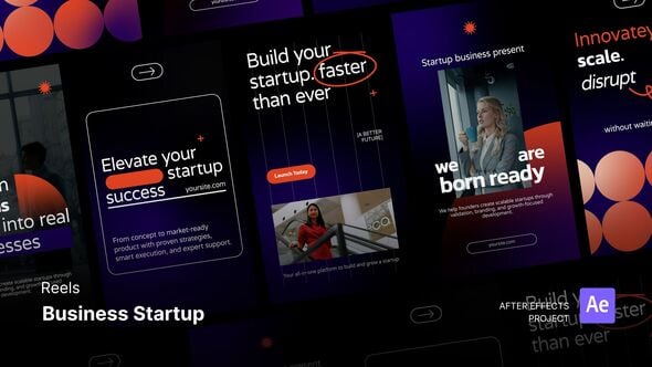 Videohive Reels – Business Startup