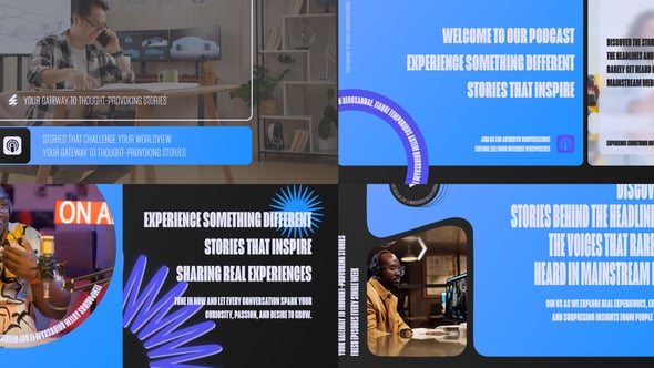 Videohive Podcast Power Intro