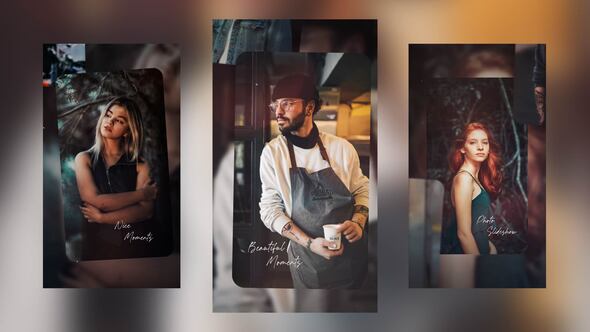 Videohive Vertical Photo Slideshow Reels 58161783