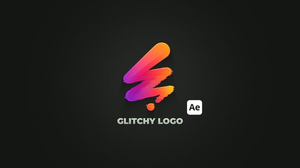 Videohive Glitchy Logo Reveal for After Effects