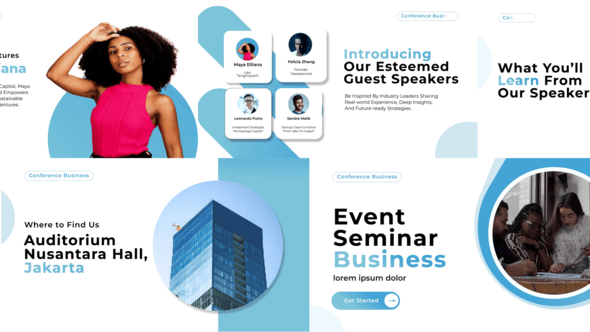 Videohive Business conference 58098216