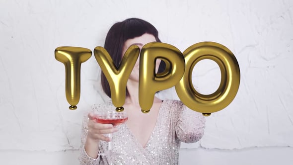 Videohive Golden Balloon Title